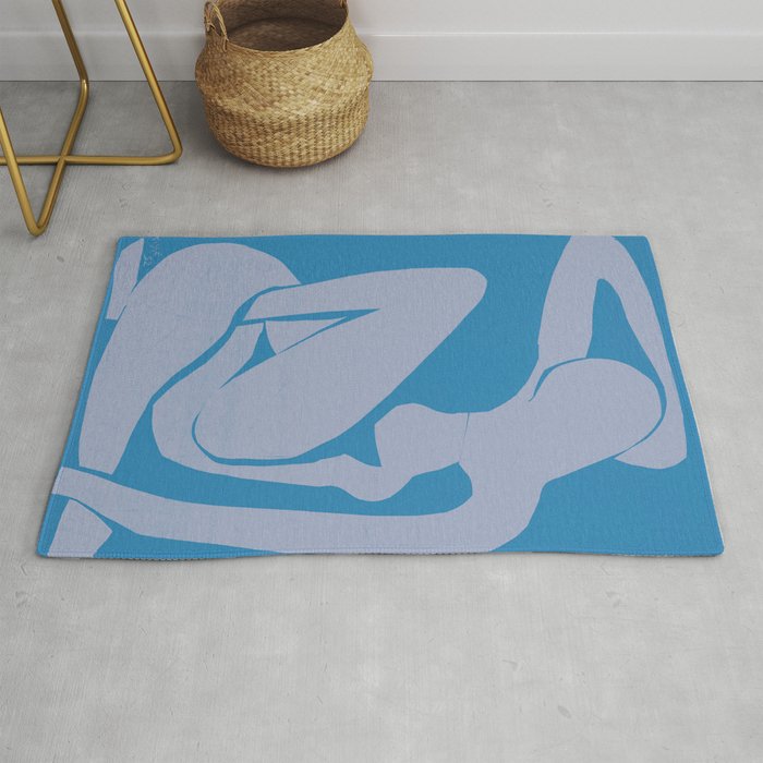 The Blue Nude by the Ocean by Henri Matisse Rug