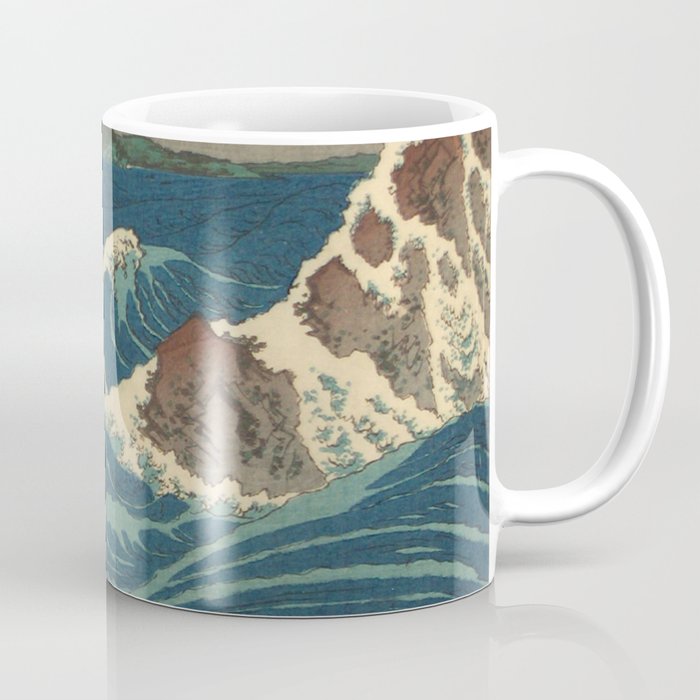Vintage poster - Japanese Wave Coffee Mug