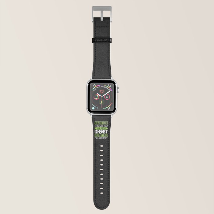 Paranormal Investigator Talk About Ghost Hunting Apple Watch Band
