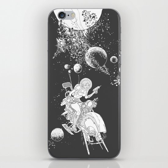 rocket lass iPhone & iPod Skin