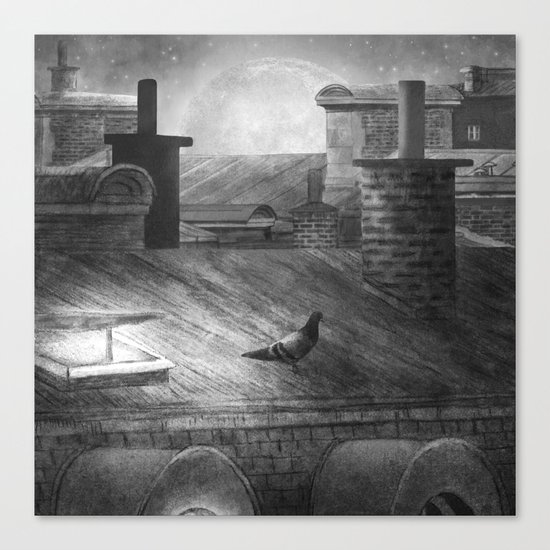Rooftoppers - Chapter Eleven Canvas Print