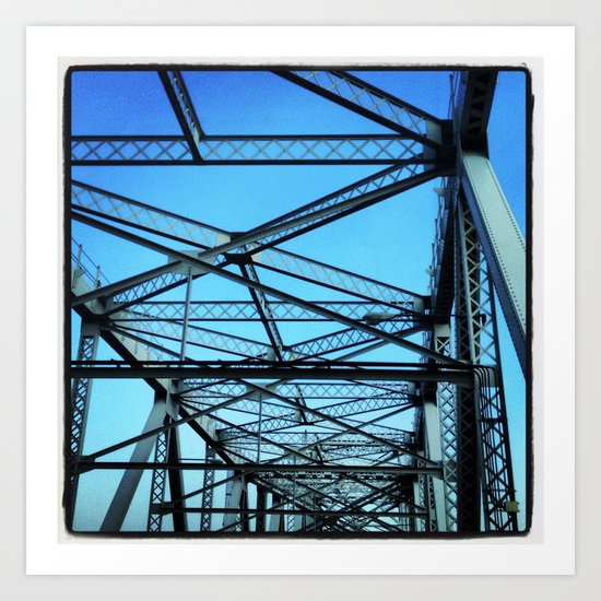 Beams and Joints Art Print