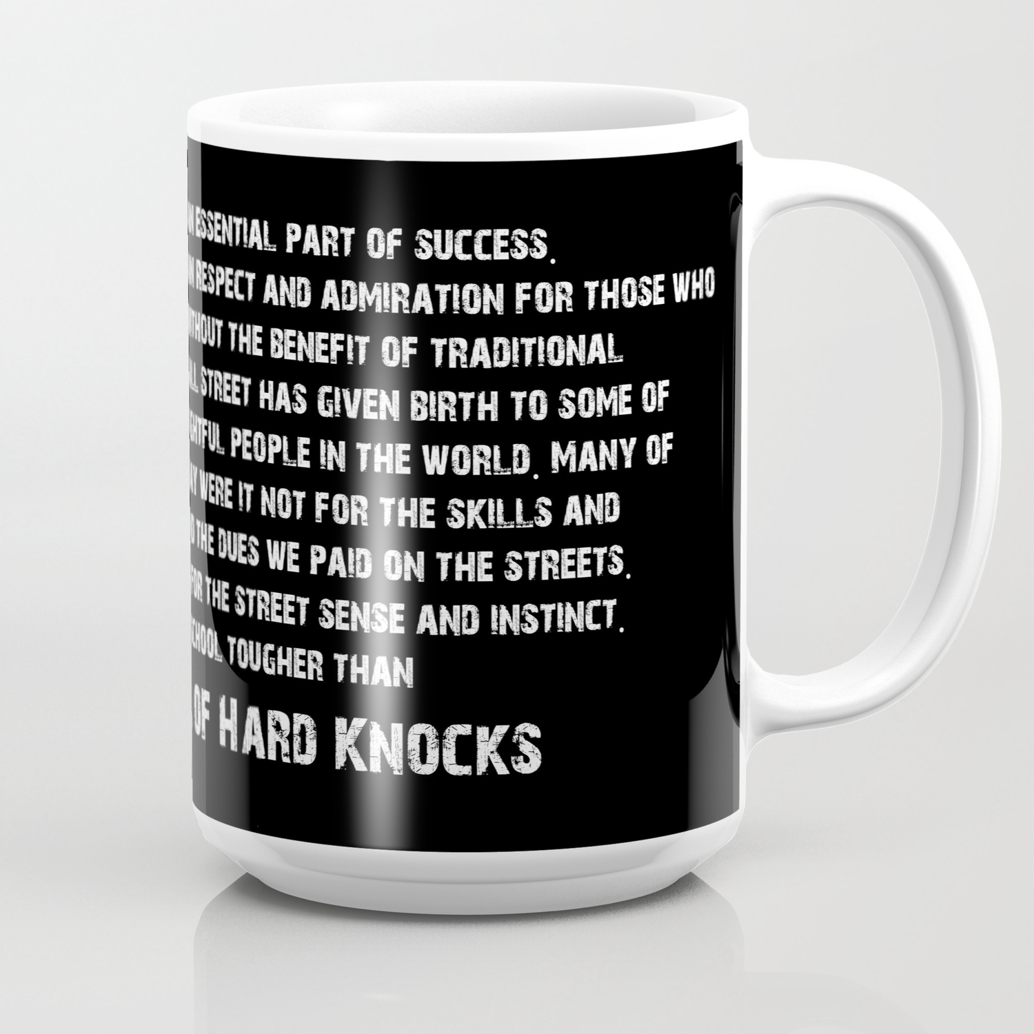 school of hard knocks coffee mug by heresiarch