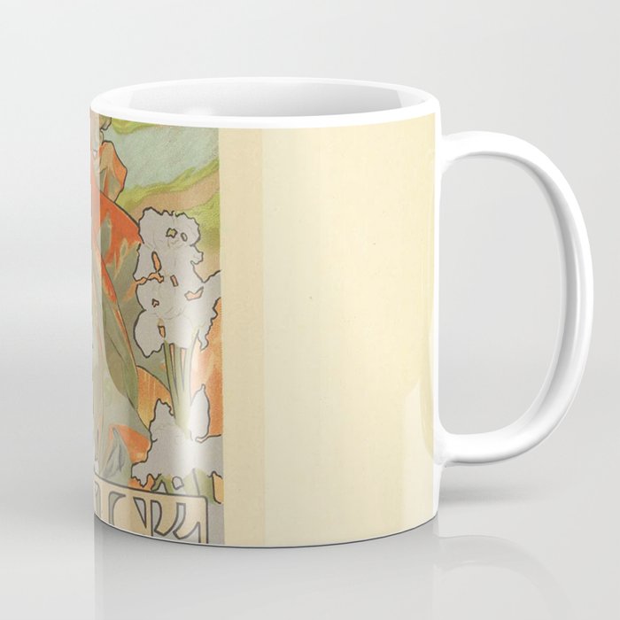 Vintage Art Nouveau poster art Coffee Mug