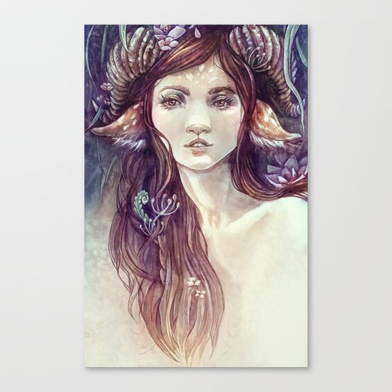 Forrest guardian Canvas Print