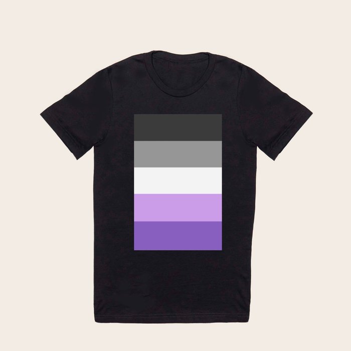 Pastel Asexual Pride T Shirt by MoksArtMart Society6