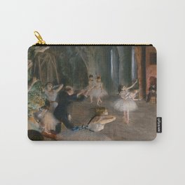 Edgar Degas "The Rehearsal Onstage" Carry-All Pouch
