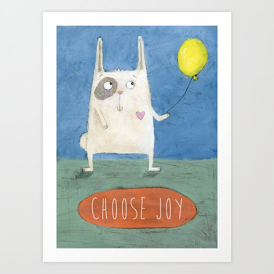 Choose Joy Art Print
