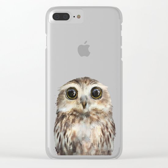 Little Owl Clear iPhone Case