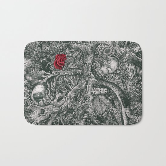 ROSE LOST Bath Mat