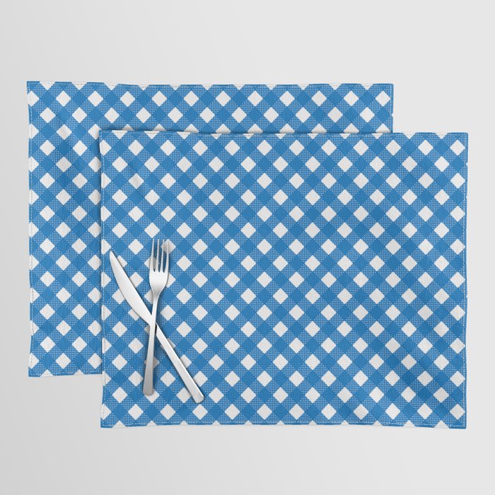 Blue Gingham - 32 Placemat