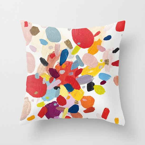 Color Study No. 2 Throw Pillow