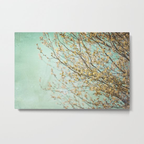 Turquoise Skies Metal Print