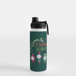 Twinkle & Shine 'Brite' Traditional Christmas Palette Water Bottle