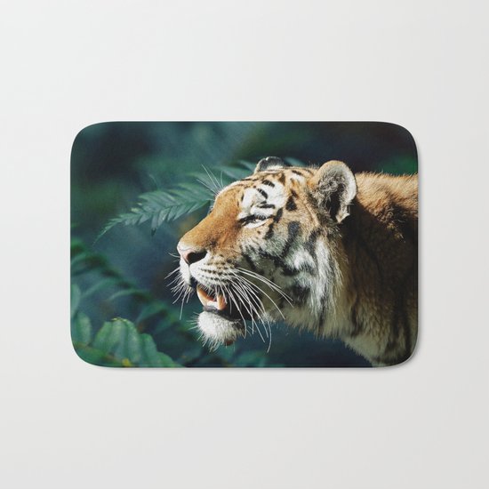 Save The Tiger #society6 #buyart #lifestyle #cause Bath Mat