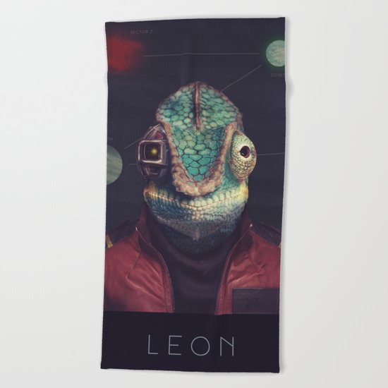 Star Team - Leon Beach Towel