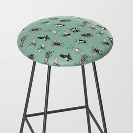 Insects pattern Bar Stool