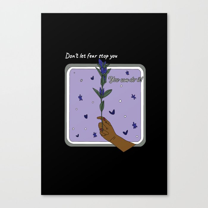 You can do it Canvas Print