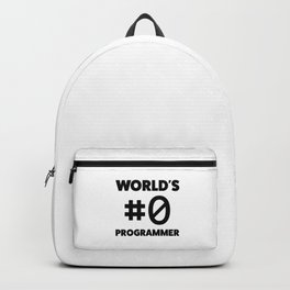 World's #0 programmer Backpack