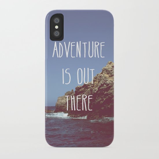 Adventure is out there iPhone Case