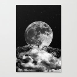 The Moon Canvas Print