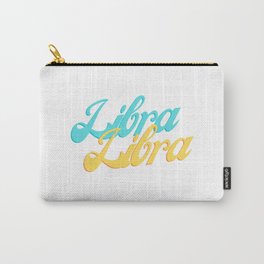 Zodiac Sign - Libra Carry-All Pouch | Jengyawyansart, Graphicdesign, Sodiacsign, Zodiacsign Libra, Digital 