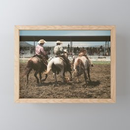 Rodeo Boys Framed Mini Art Print