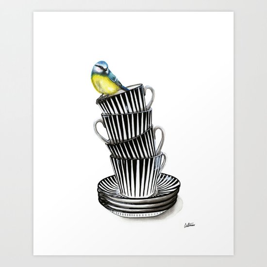 "Zebra" Art Print