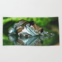 Amazon Milk Frog Beach Towel