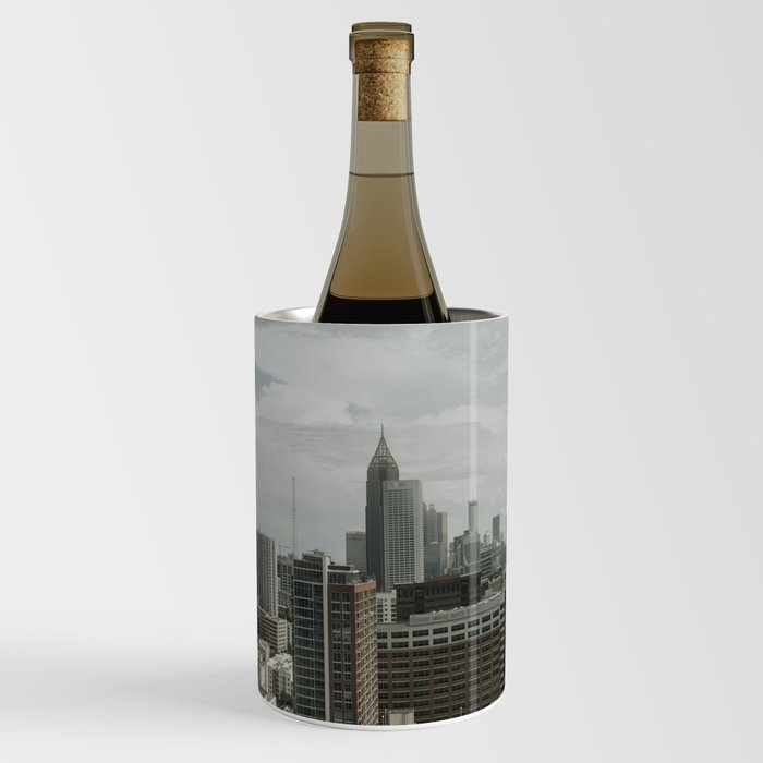 Atlanta Skyline during the day Wine Chiller