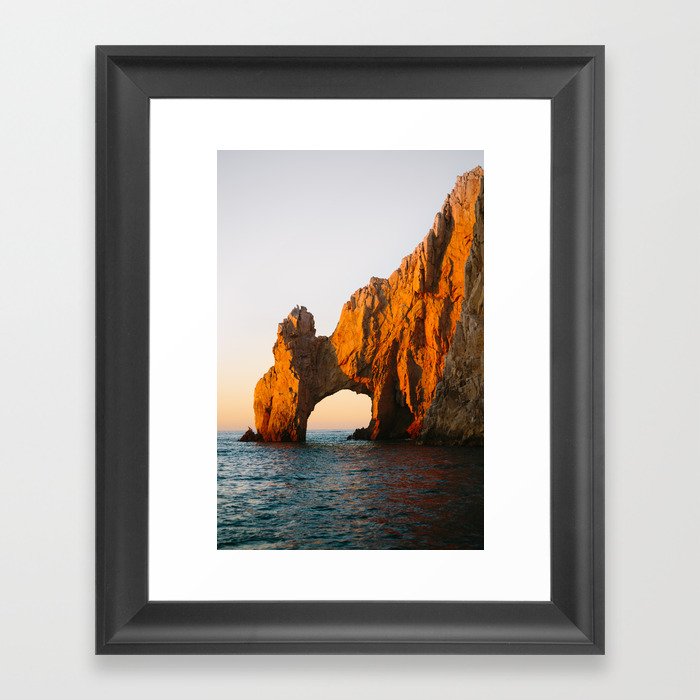 El Arco de Cabo San Lucas Framed Art Print