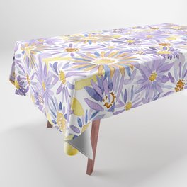 Primavera (Yellow & Purple) Tablecloth