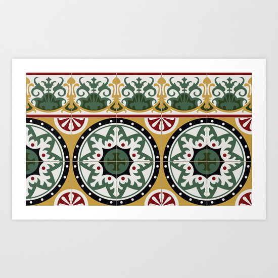 tiles.02 Art Print