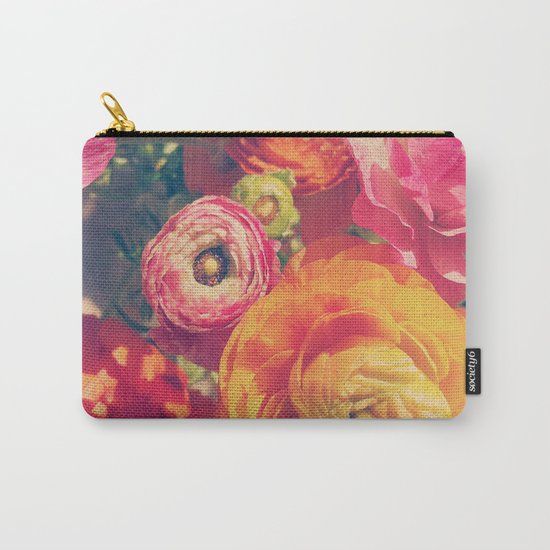 Ranunculus Carry-All Pouch