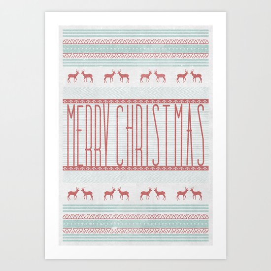 "merry" Art Print