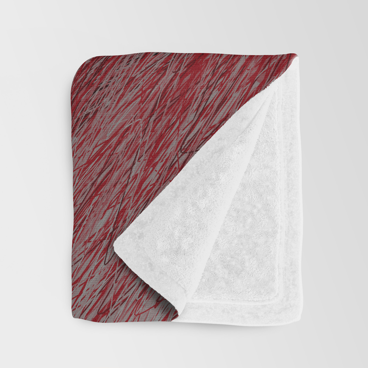 Funky Dark Red Throw Blanket By Infinitewonders Society6