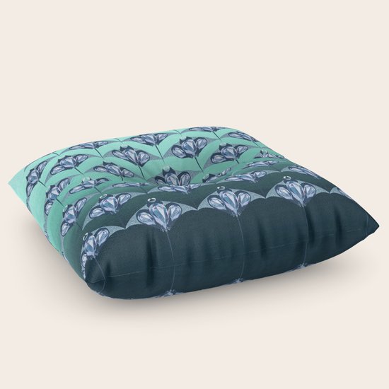 manta ray pillow