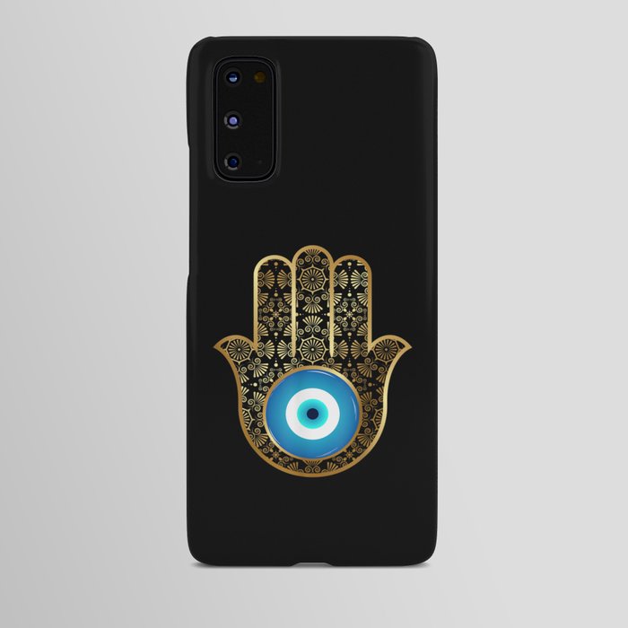 Evil Eye Amulet Hamsa Hand Mandala Android Case