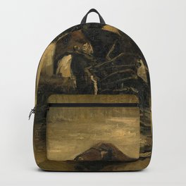 Shoes, 1886 by Vincent van Gogh Backpack
