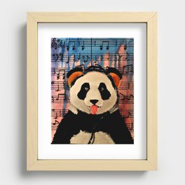 2 A.M. Sunshine Panda Recessed Framed Print