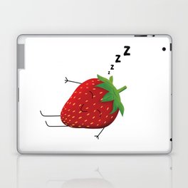 Strawberry sleeping Laptop Skin