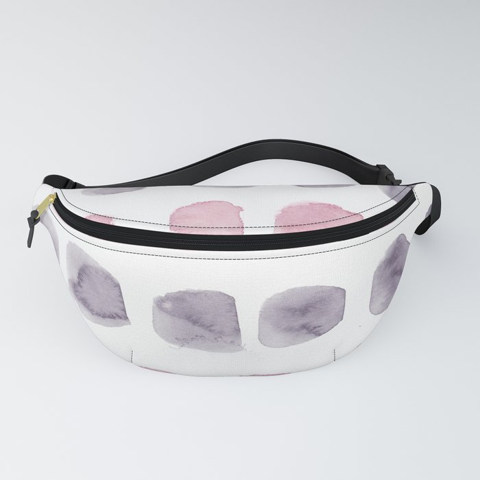 6  Minimalist Art 220419 Abstract Expressionism Watercolor Painting Valourine Design  Fanny Pack