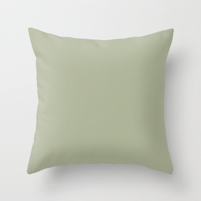 Light Olive Soft Herbs Pastel Sage, Sage Green Throw Pillows For Sofa