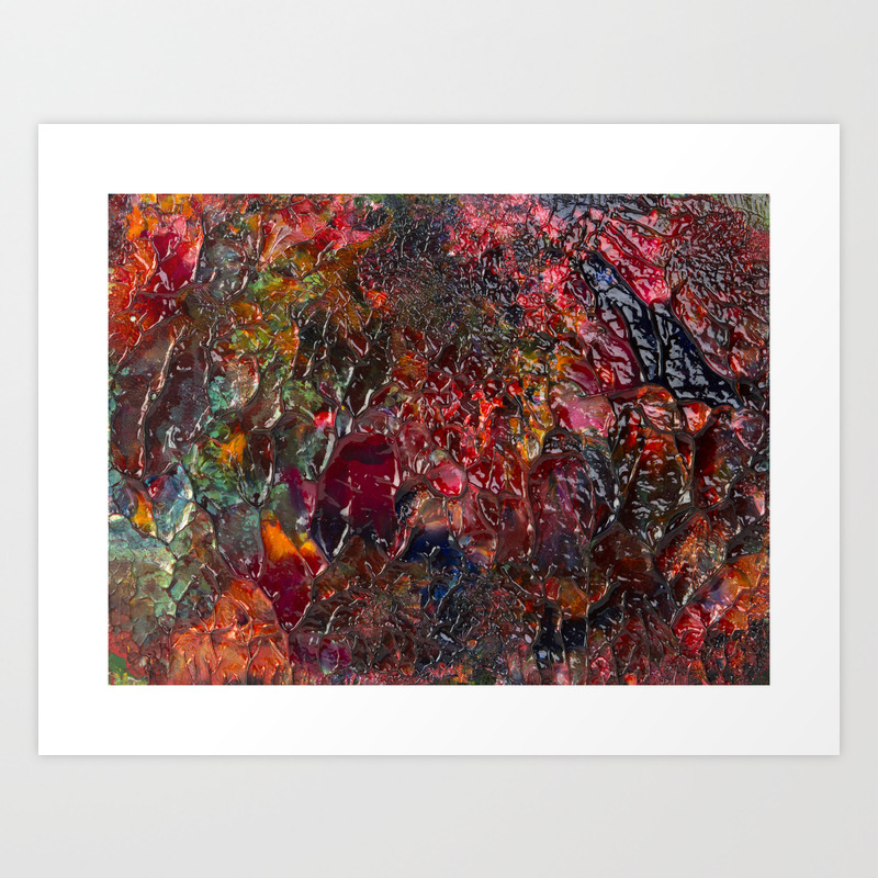 Imagined State Of Congealing Anguish Art Print By William Wolff Society6