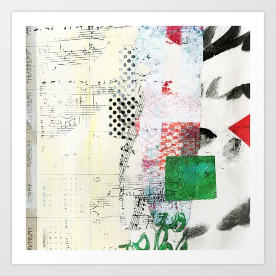 Collage 3 Art Print
