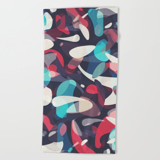 Molecular Beach Towel