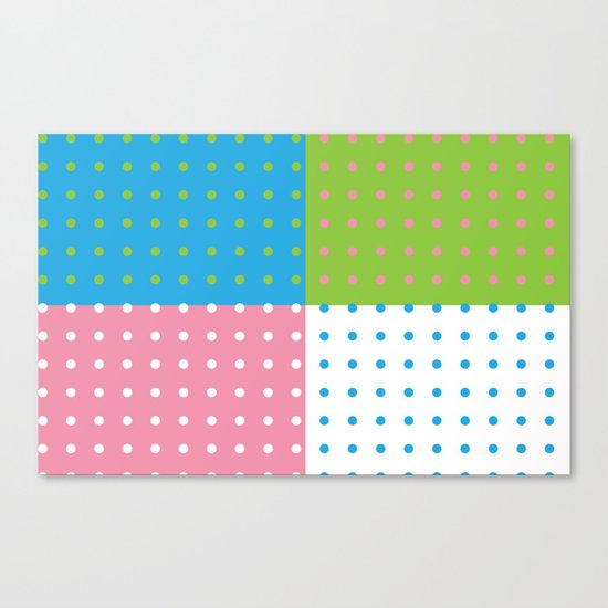 Ditzy Canvas Print