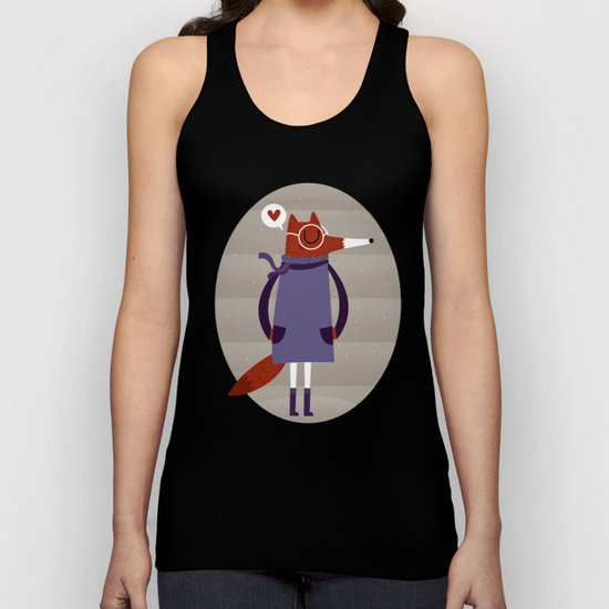 Foxy Unisex Tank Top