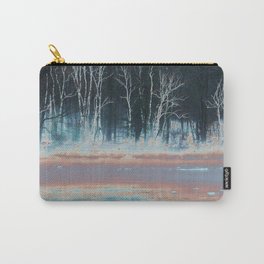 Still Winter River Carry-All Pouch