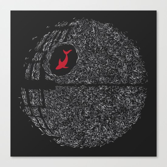 Fish Star Canvas Print